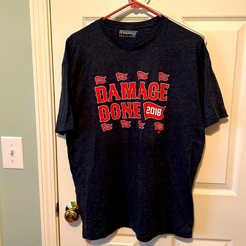 Boston Red Sox Damage is Done 2018 Tee